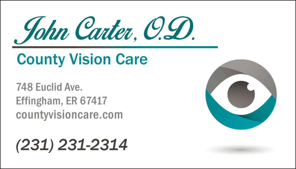 OPTOMETRY APPOINTMENT CARDS